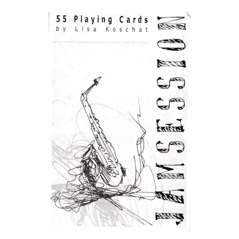 Jam Jazz Session Poker Playing Cards by Artist Design Gift - RARE